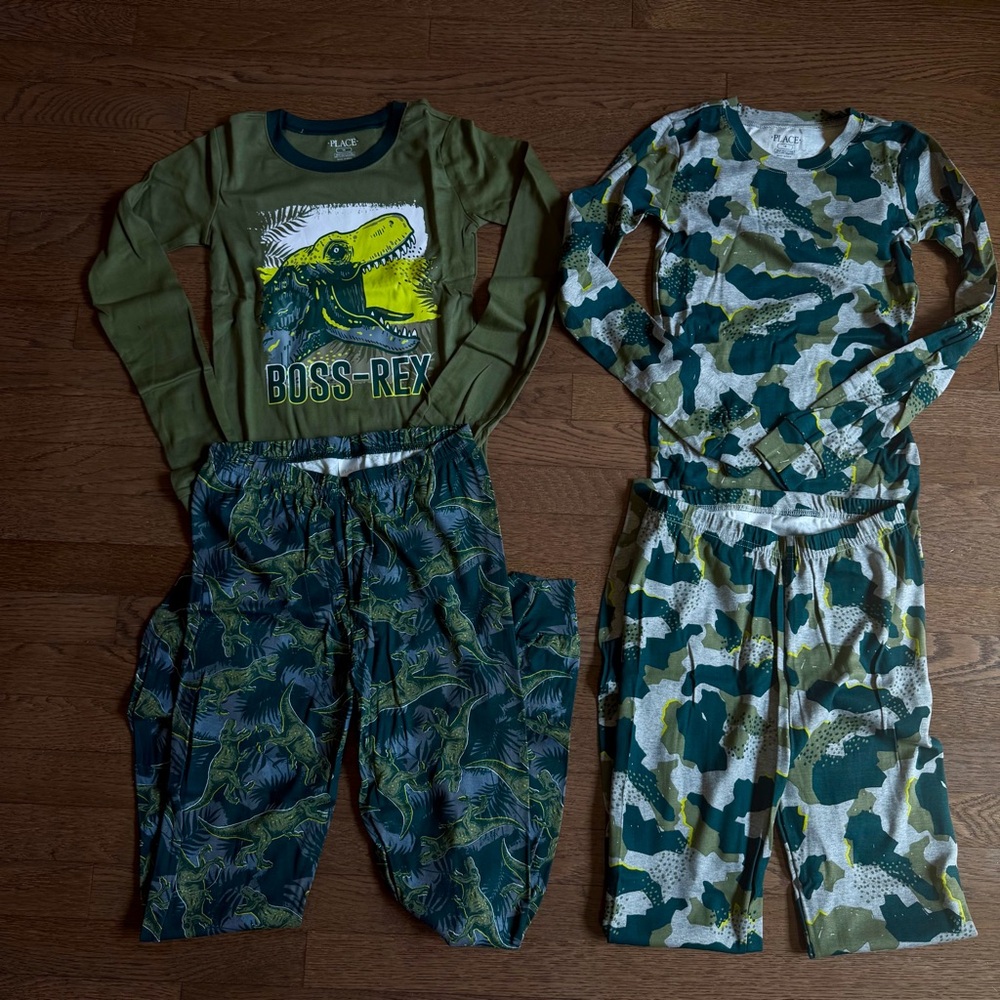 Kids Dinosaur Pajama Set